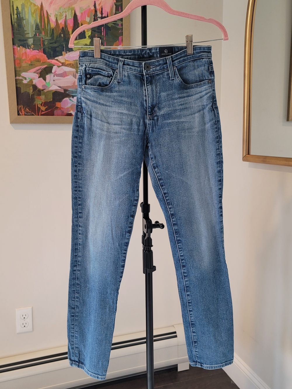 AG The Prima Mid-rise Cigarette Jean Women's Size‎ 27R